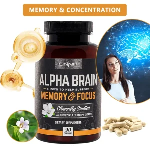 Alpha Brain - Premium Nootropic Brain Supplement