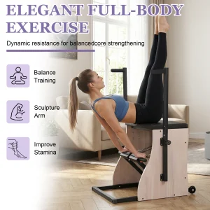 Oak Wood Pilates Chair